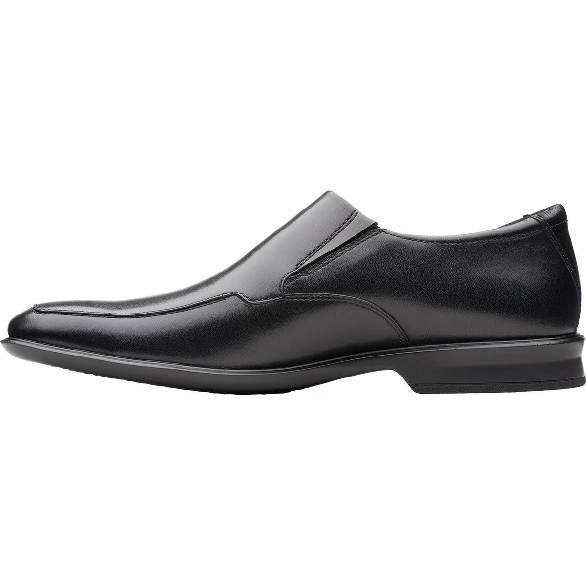 Men's Clarks Bensley Step Black Leather – Footwear etc.