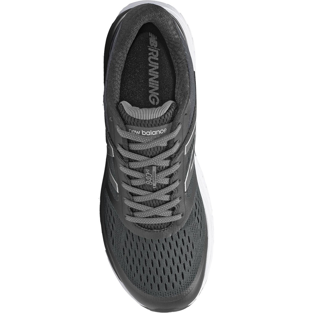 Mens New balance Men's New Balance M840BK4 Running Shoes Black/White Synthetic Mesh Black/White Synthetic Mesh