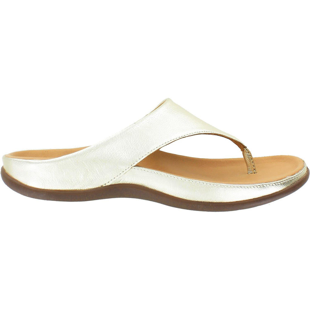 Womens Strive Women's Strive Maui Pale Gold Leather Pale Gold Leather