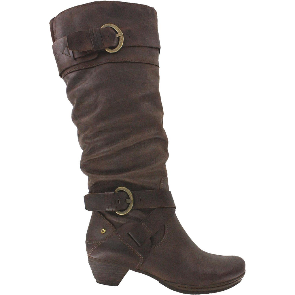 Womens Pikolinos Women's Pikolinos Brujas Boot 801-8004 Chocolate Leather Chocolate Leather