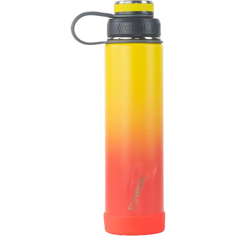 Unisex Ecovessel Boulder Insulated Water Bottle w/Strainer 24 OZ Rising Sun