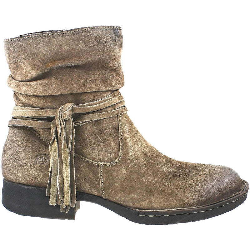 Women's Born Cross Taupe Distressed Leather