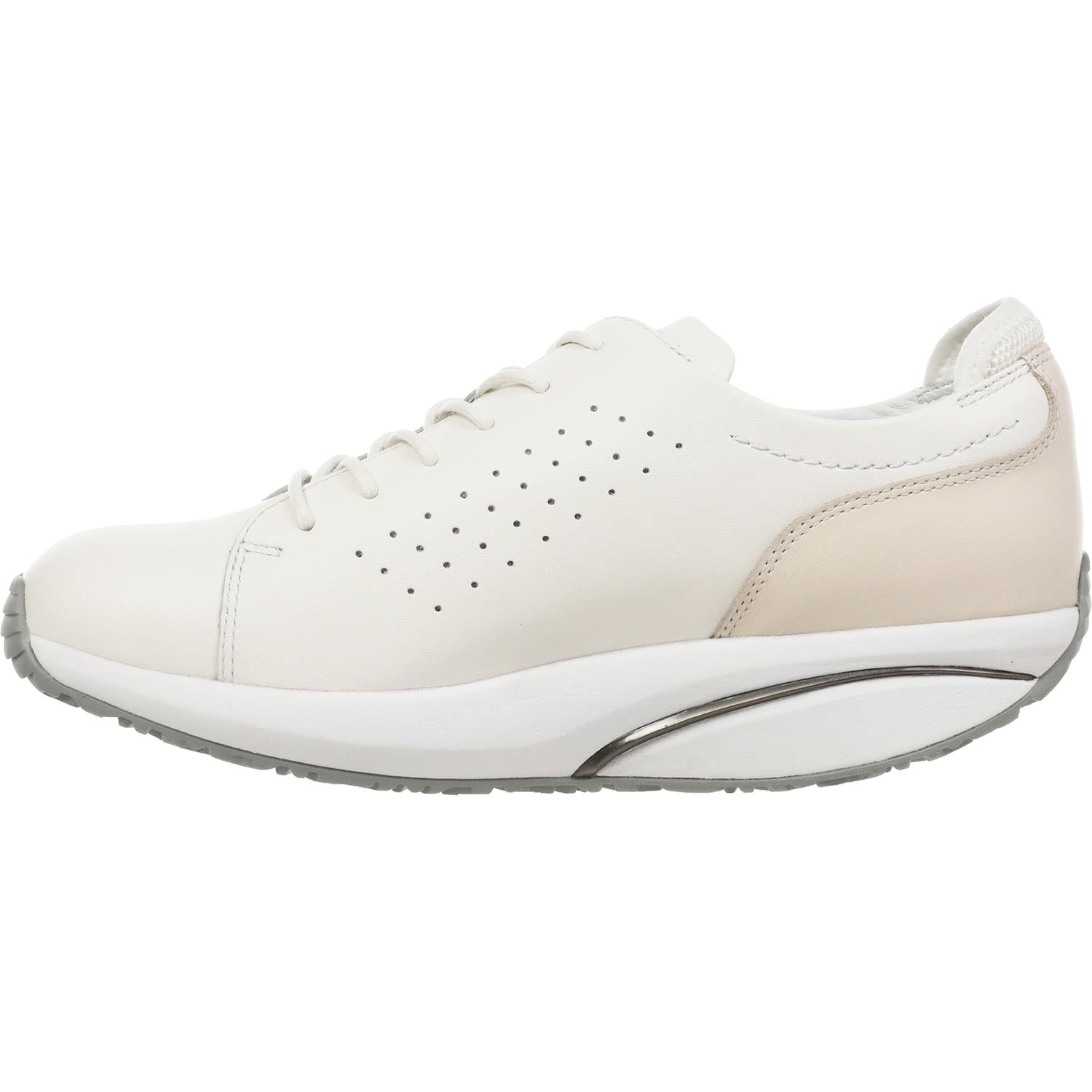 Women's MBT Jion White Leather – Footwear etc.