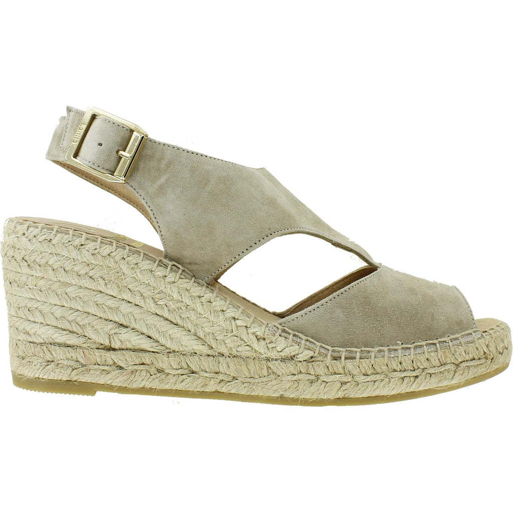 Womens Kanna Women's Kanna Ania Ante Taupe Suede Taupe Suede