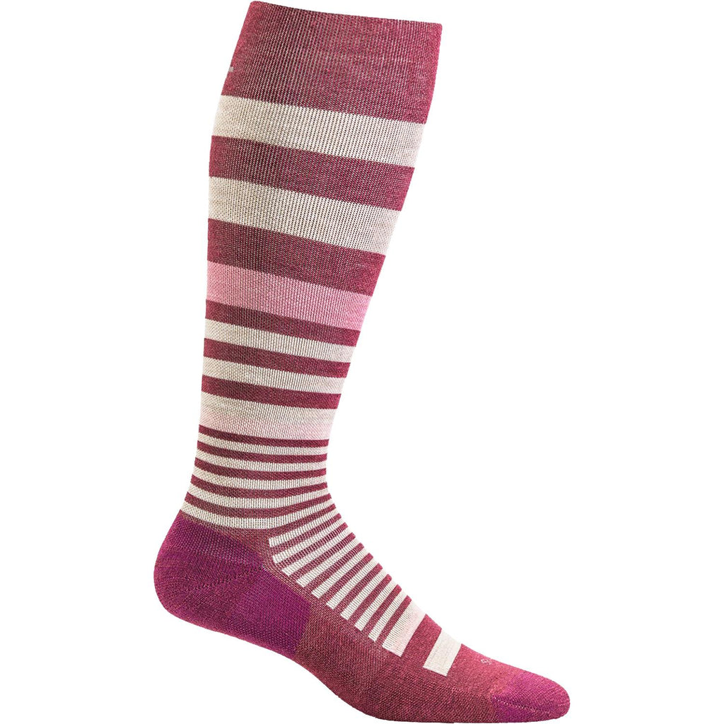Womens Sockwell Women's Sockwell Orbital Knee High Socks 15-20 mmHG Mulberry Mulberry