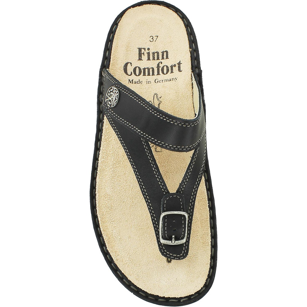 Womens Finn comfort Women's Finn Comfort Alexandria Black Leather Black Leather