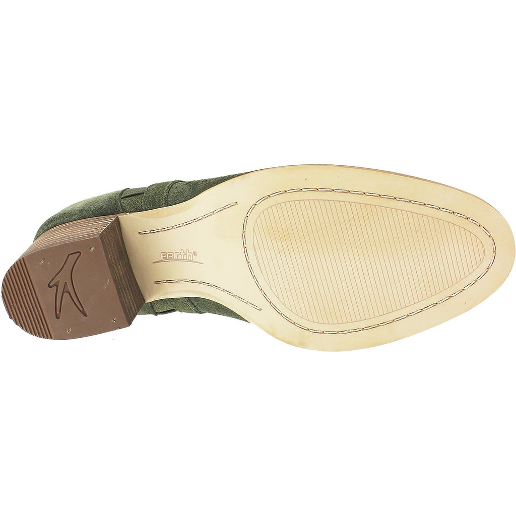 Womens Earth Women's Earth Keren Olive Suede Olive Suede
