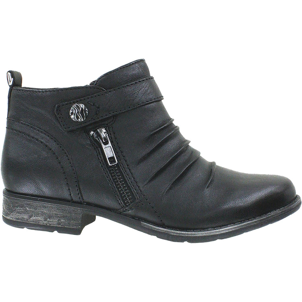 Womens Earth Women's Earth Brook Black Leather Black Leather