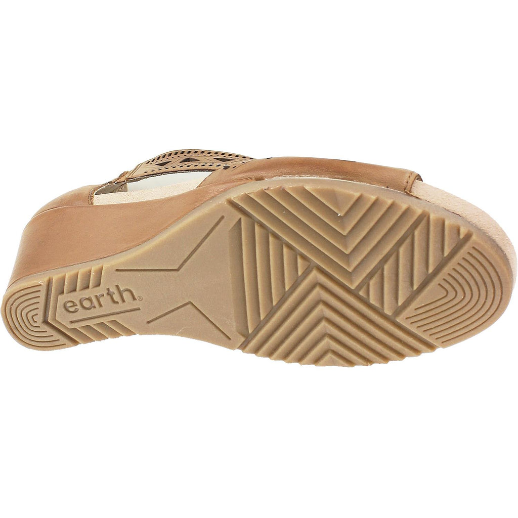 Womens Earth Women's Earth Barbuda Sand Brown Leather Sand Brown Leather