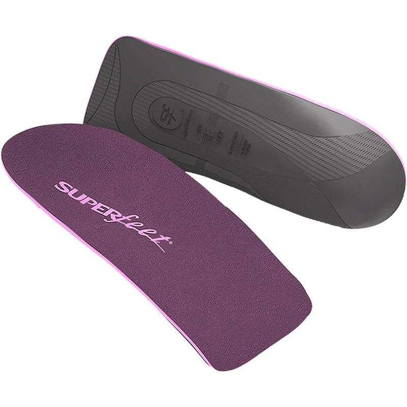 Women's Superfeet Everyday Slim Fit Premium Insoles Purple