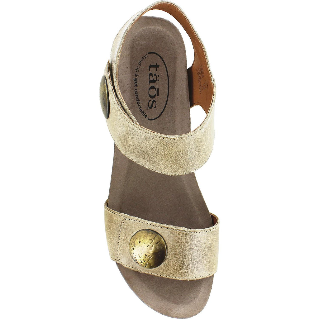 Womens Taos Women's Taos Carousel 2 Taupe Leather Taupe Leather