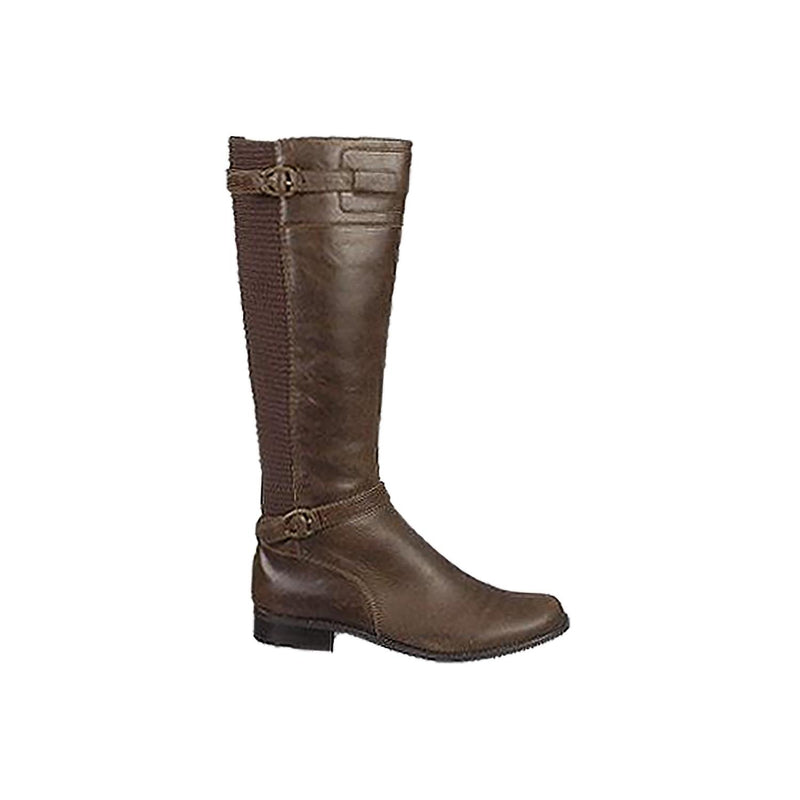 Women's Aetrex Chelsea Riding Boot Brown Leather