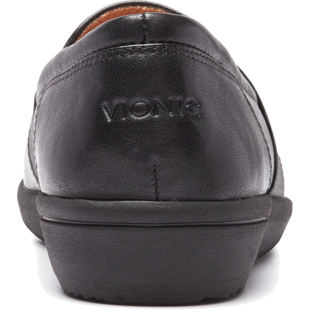 Womens Vionic Women's Vionic Gianna Black Leather Black Leather