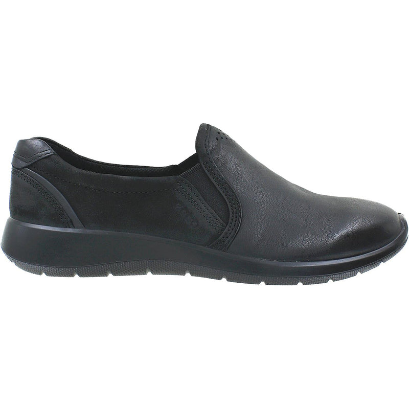Women's Ecco Soft 5 Slip-On Black/Black Leather