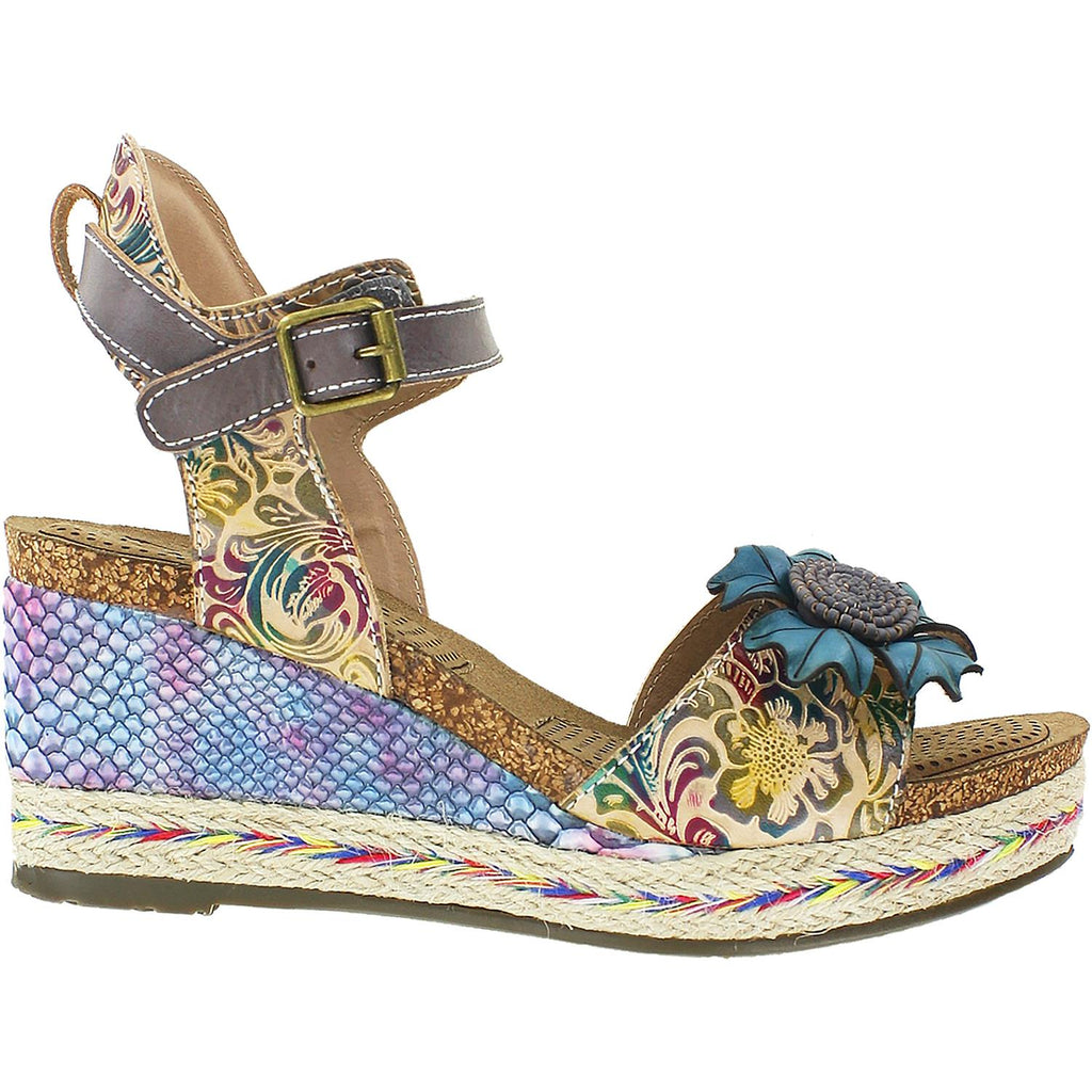 Womens L'artiste by spring step Women's Spring Step Annmarie Grey Multi Leather Grey Multi Leather