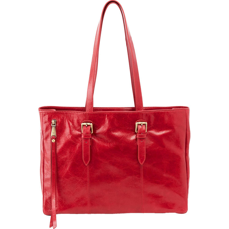 Women's Hobo Cabot Cardinal Leather