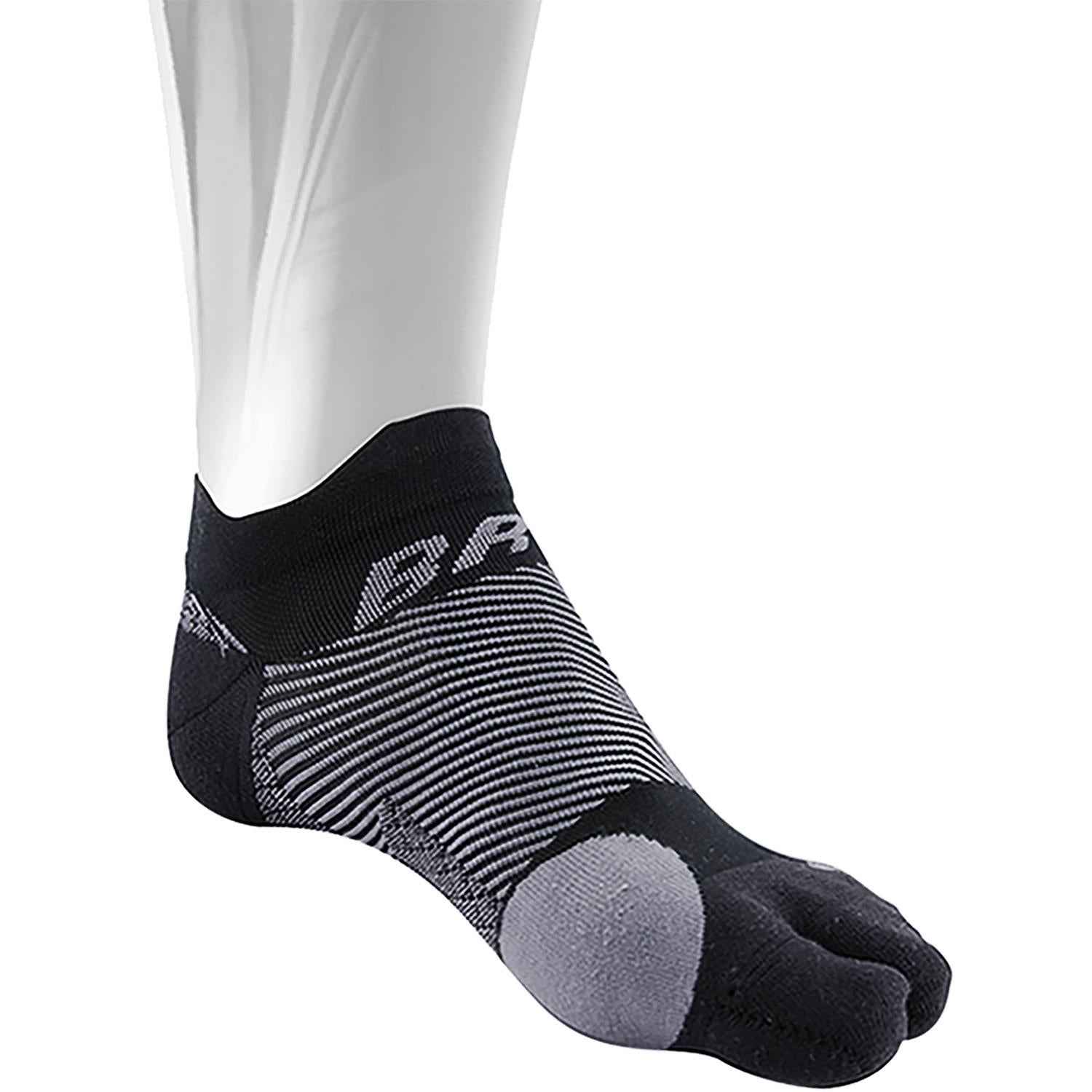 Unisex OS1st BR4 Bunion Relief Socks Pair Black – Footwear etc.