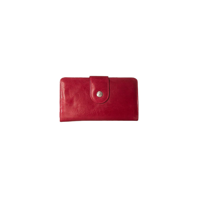 Women's Hobo Danette Red Plum Leather