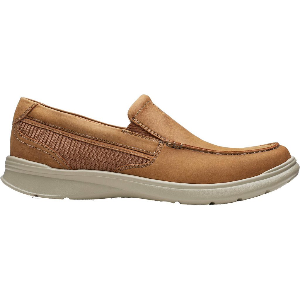 Mens Clarks Men's Clarks Cotrell Easy Tan Leather Tan Leather