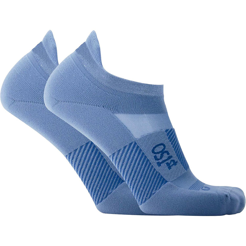 Unisex OS1st TA4 Thin Air No Show Performance Socks Steel Blue