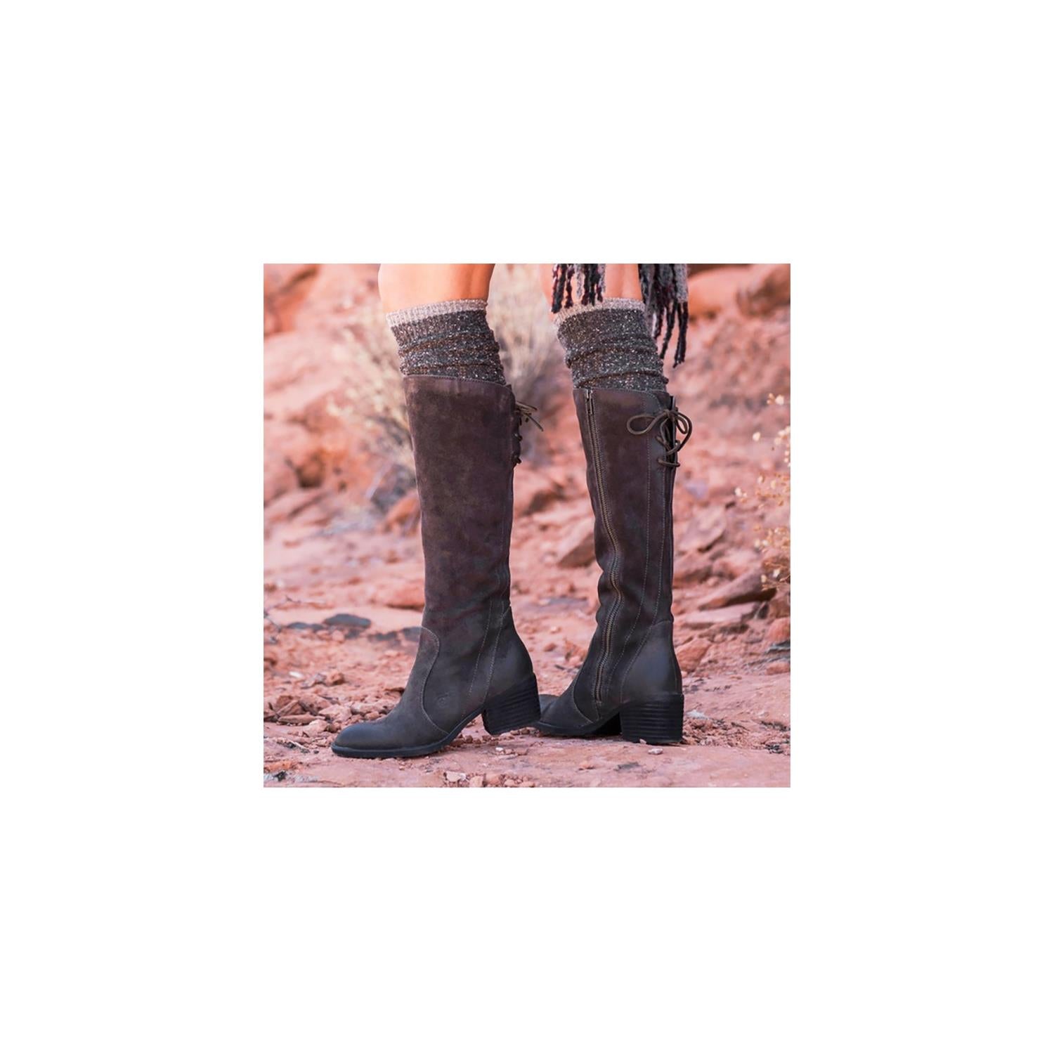 Born felicia knee high sales boot black