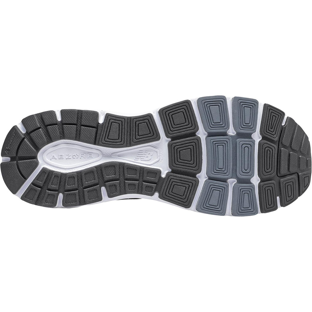 Mens New balance Men's New Balance M840BK4 Running Shoes Black/White Synthetic Mesh Black/White Synthetic Mesh
