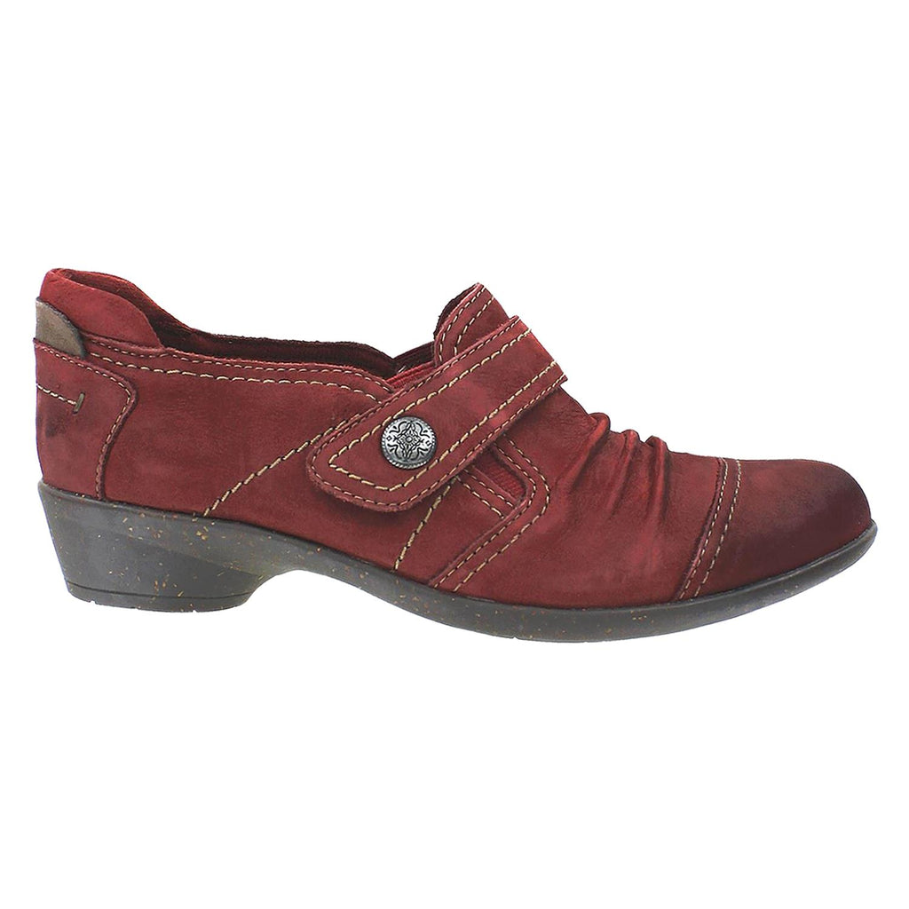 Womens Rockport Women's Rockport Cobb Hill Nadine Red Leather Red Leather