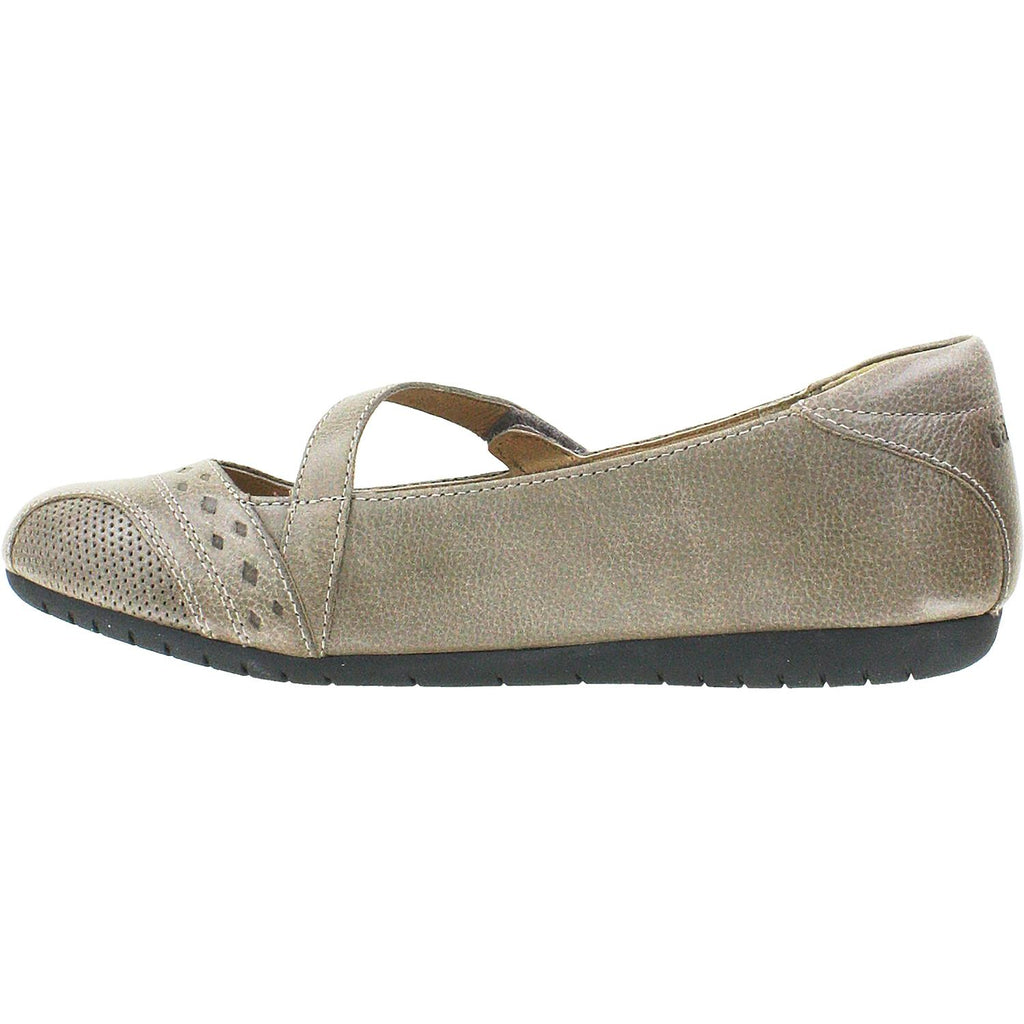Womens Taos Women's Taos Scamp Grey Leather Grey Leather