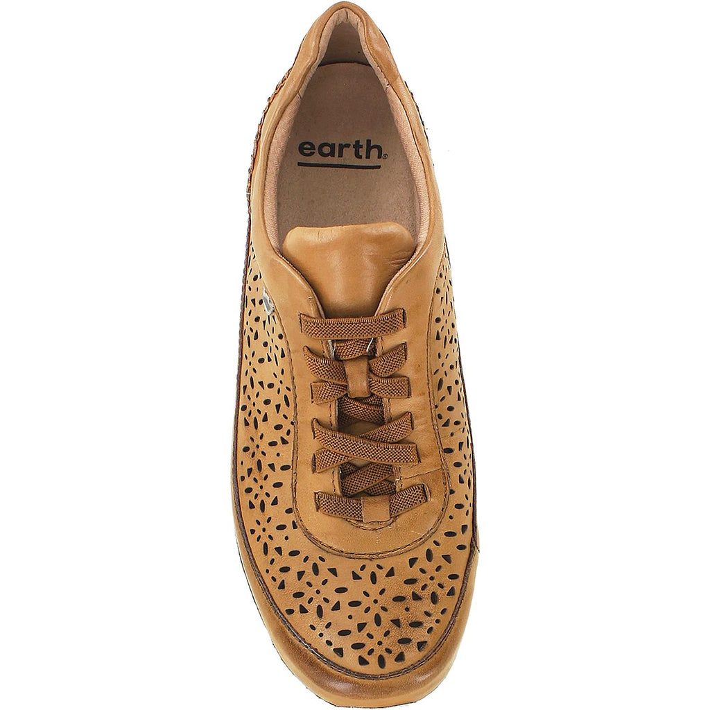 Womens Earth Women's Earth Viva Sand Brown Leather Sand Brown Leather