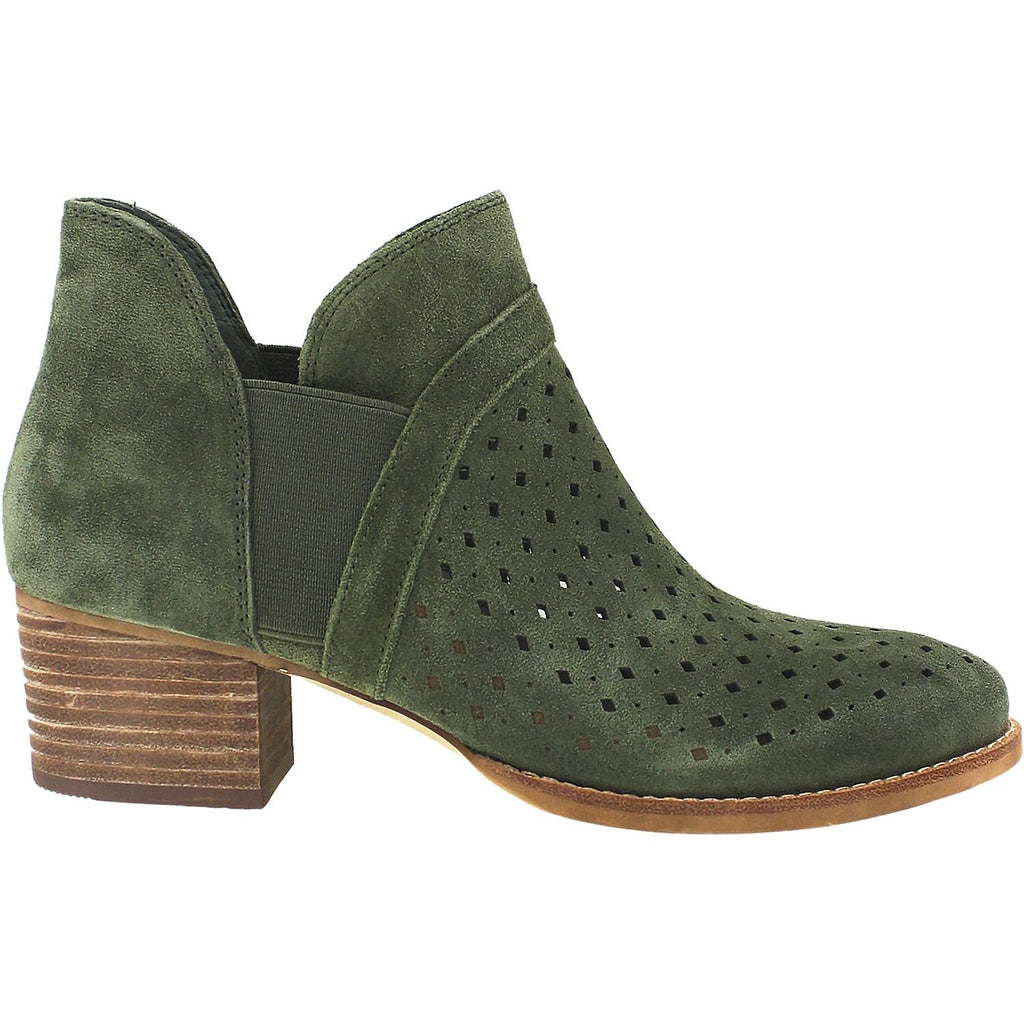 Womens Earth Women's Earth Keren Olive Suede Olive Suede