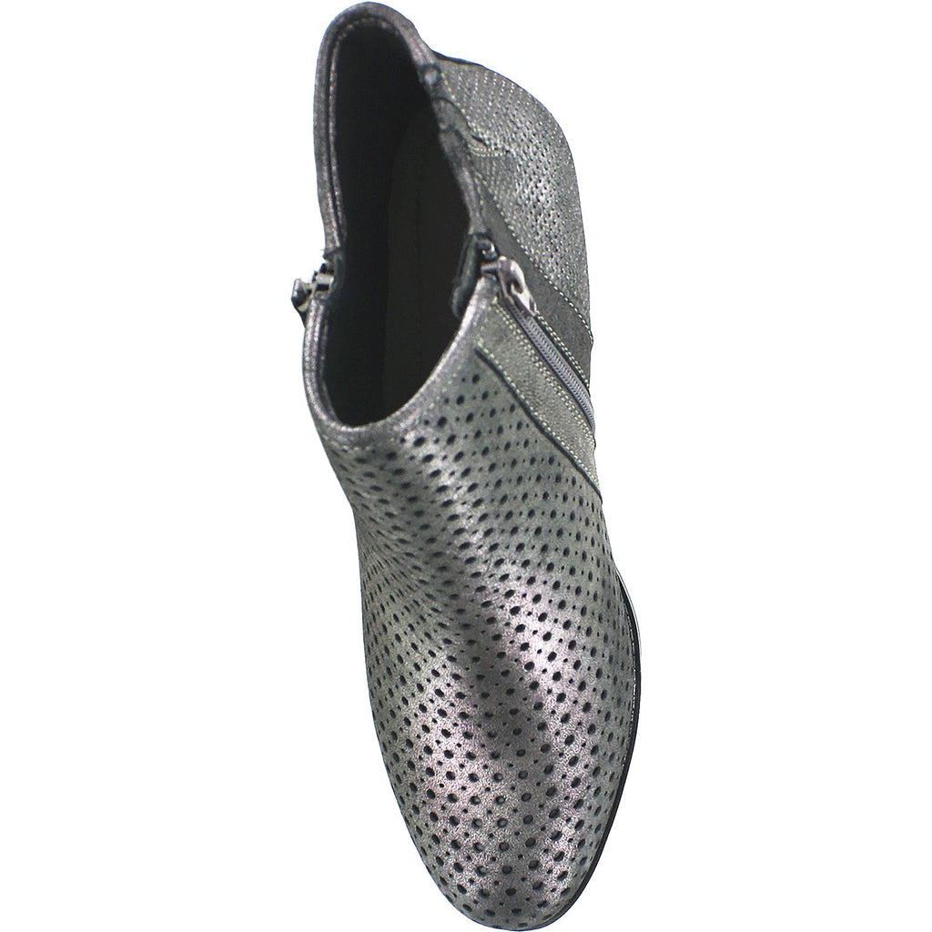 Womens Earth Women's Earth Pineberry 2 Pewter Metallic Leather Pewter Metallic Leather