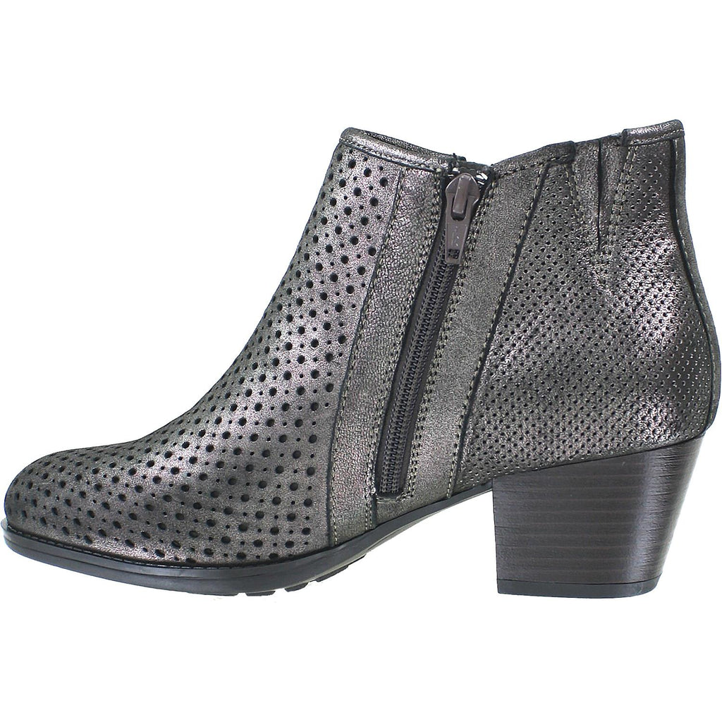Womens Earth Women's Earth Pineberry 2 Pewter Metallic Leather Pewter Metallic Leather