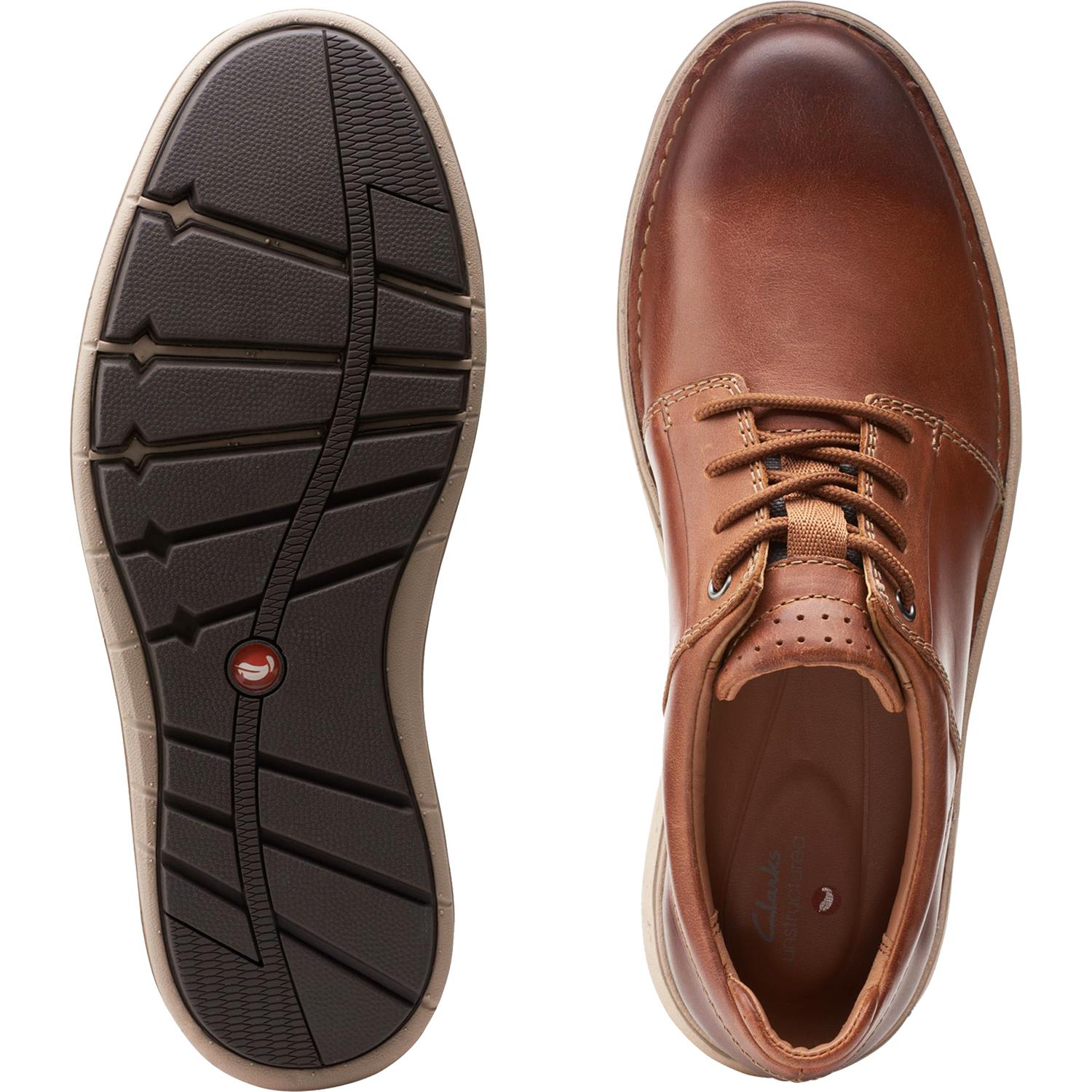 Men's Clarks Un Larvik Lace 2 Tan Oily Leather – Footwear etc.
