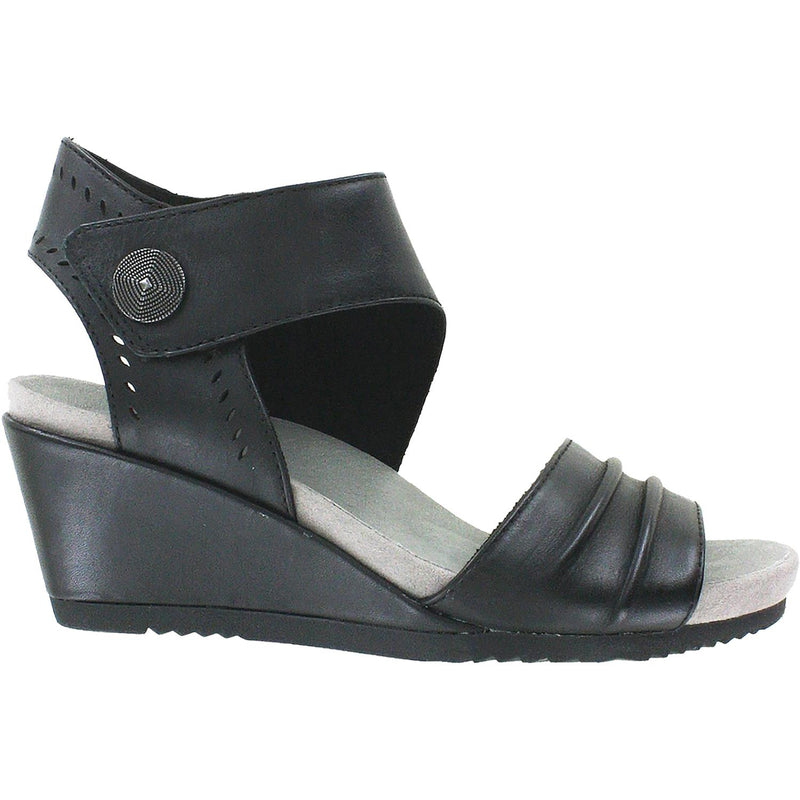 Women's Earth Barbados Black Leather