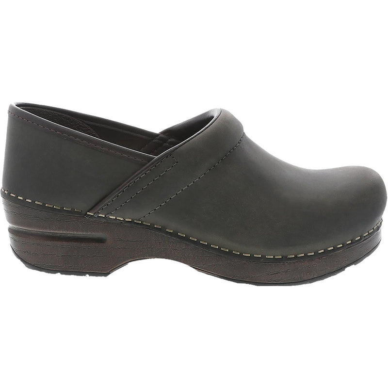 Women's Dansko Professional Clog Moss Oiled Pull Up Leather
