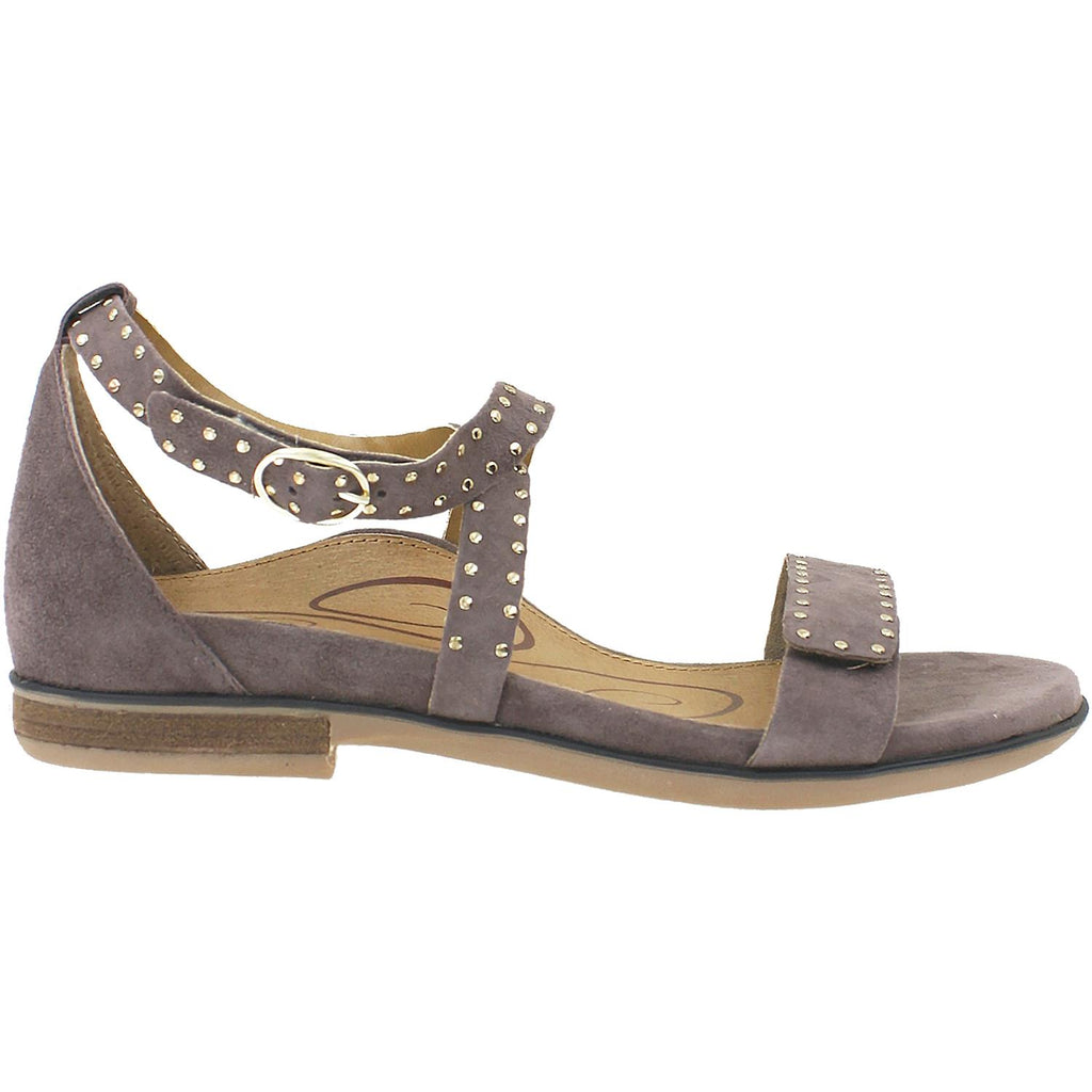 Womens Aetrex Women's Aetrex Hailey Deep Taupe Suede Deep Taupe Suede