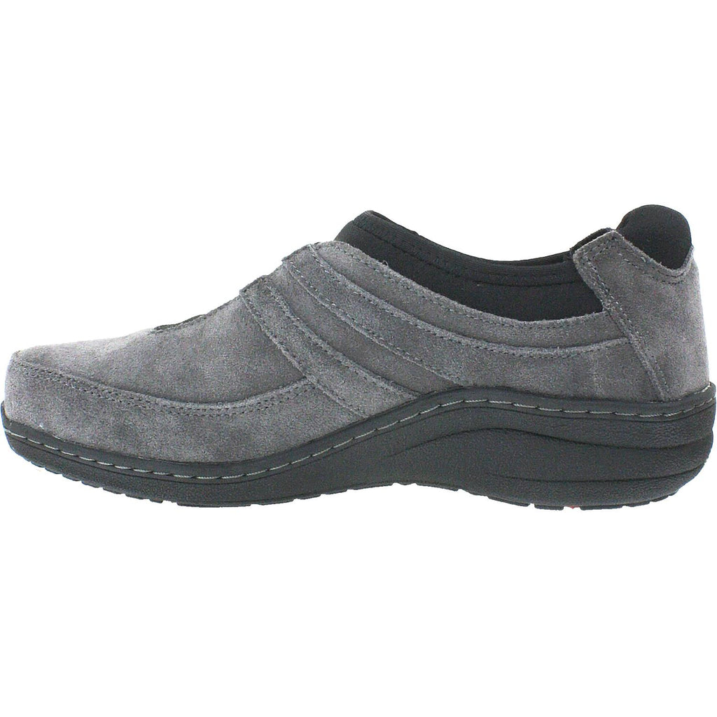 Womens Aetrex Women's Aetrex Kimber Charcoal Suede Charcoal Suede