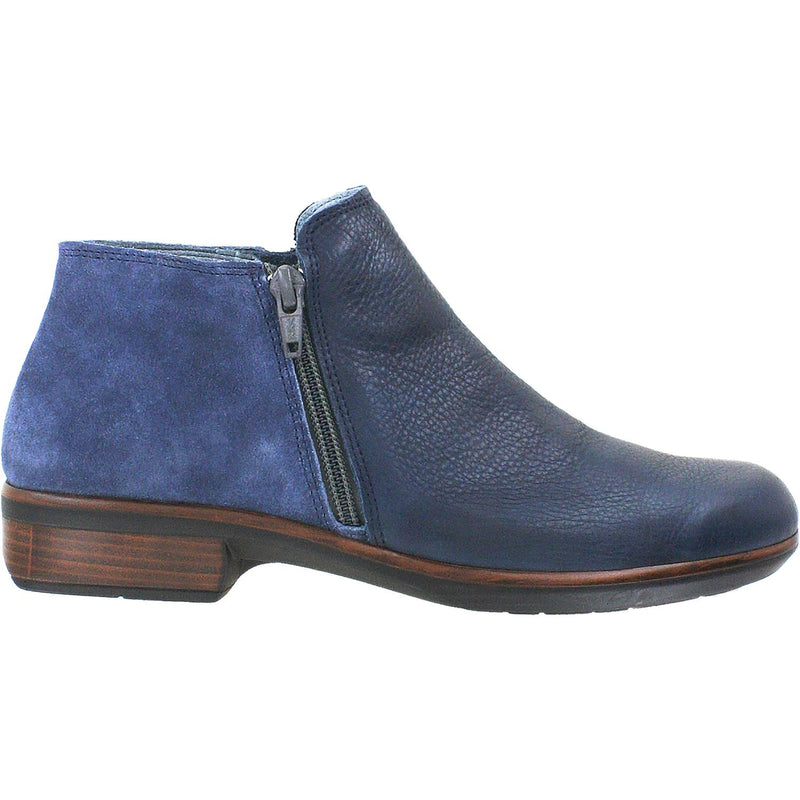 Women's Naot Helm Ink/Midnight Blue Leather/Suede