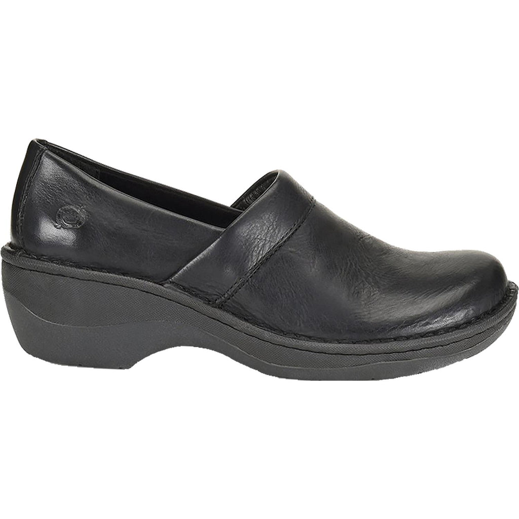Womens Born Women's Born Toby Duo Black Leather Black Leather