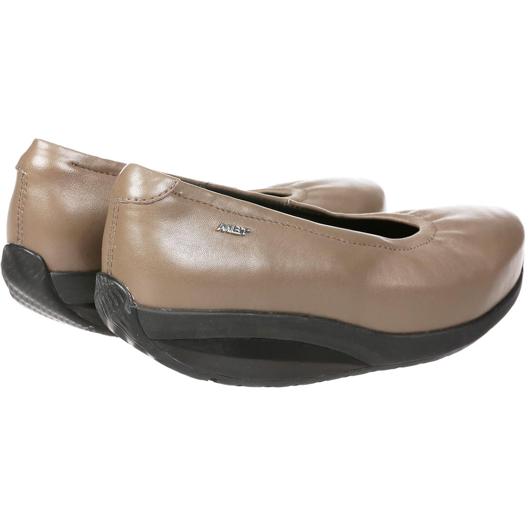 Womens Mbt Women's MBT Harper Taupe Leather Taupe Leather