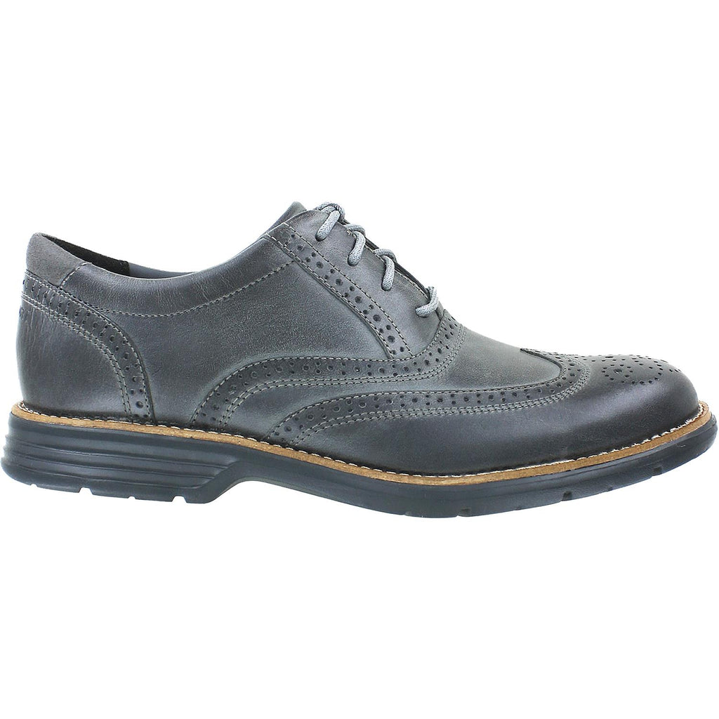 Mens Rockport Men's Rockport Total Motion Fusion Wing Tip Griffin Leather Griffin Leather