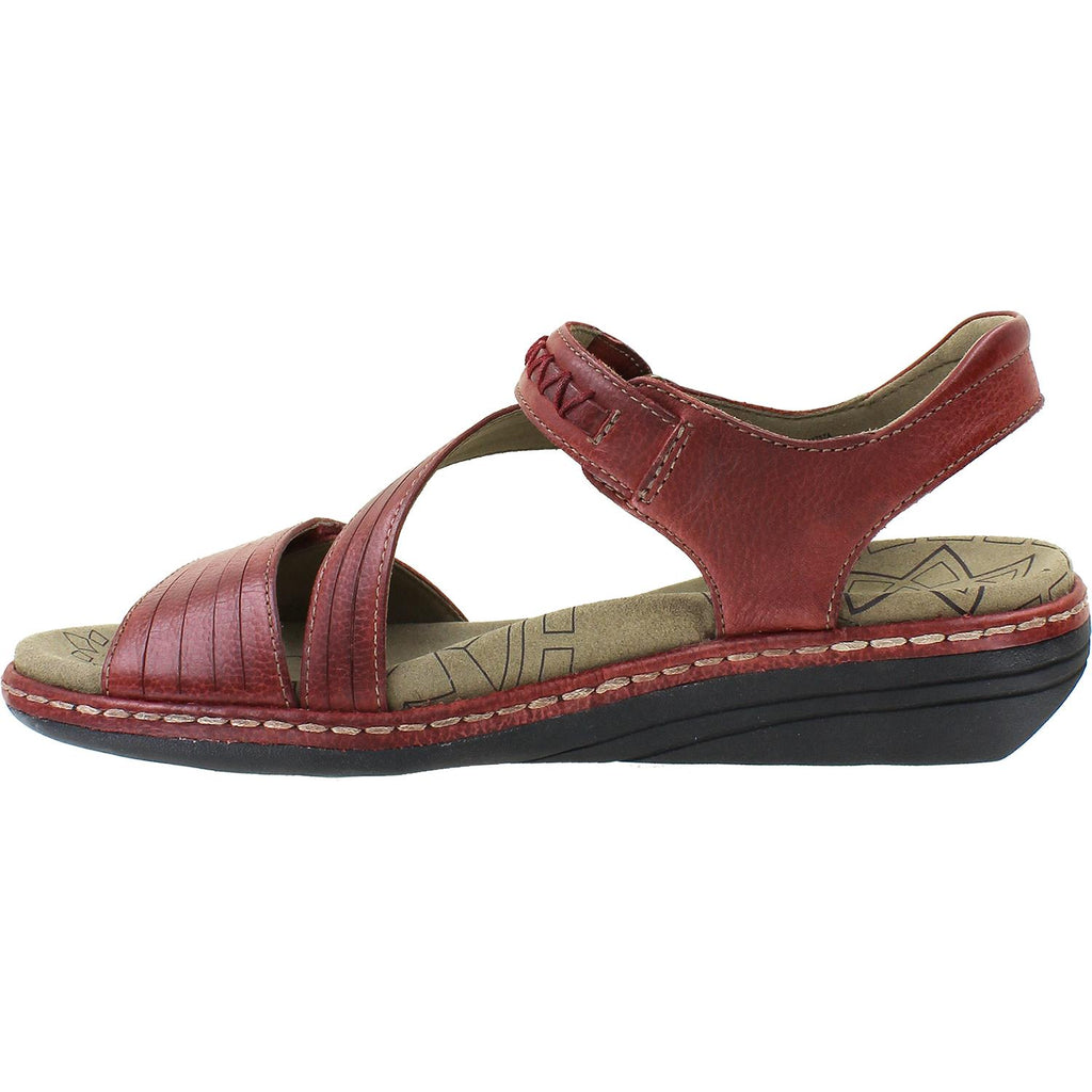 Womens Taos Women's Taos Zenith Red Leather Red Leather