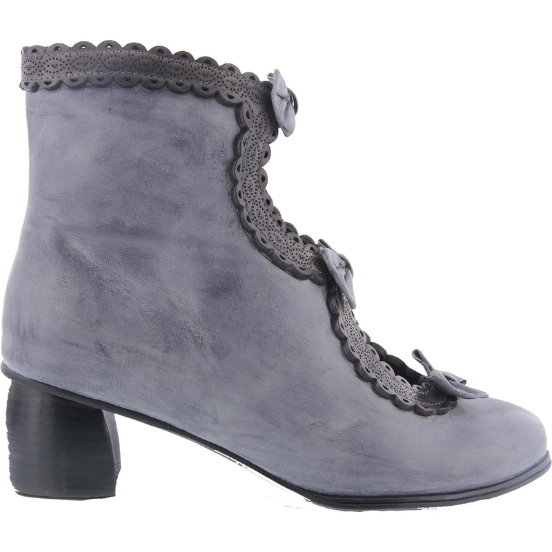 Women's Spring Step Selenia Light Grey Leather