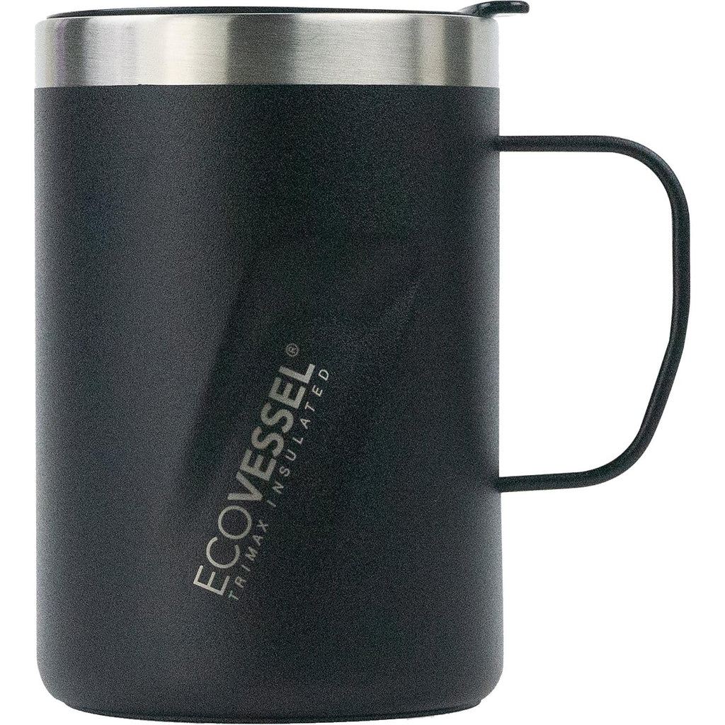 Unisex Ecovessel Unisex Ecovessel Transit Insulated Coffee Mug/Beer Mug 12 OZ Black Shadow Black Shadow
