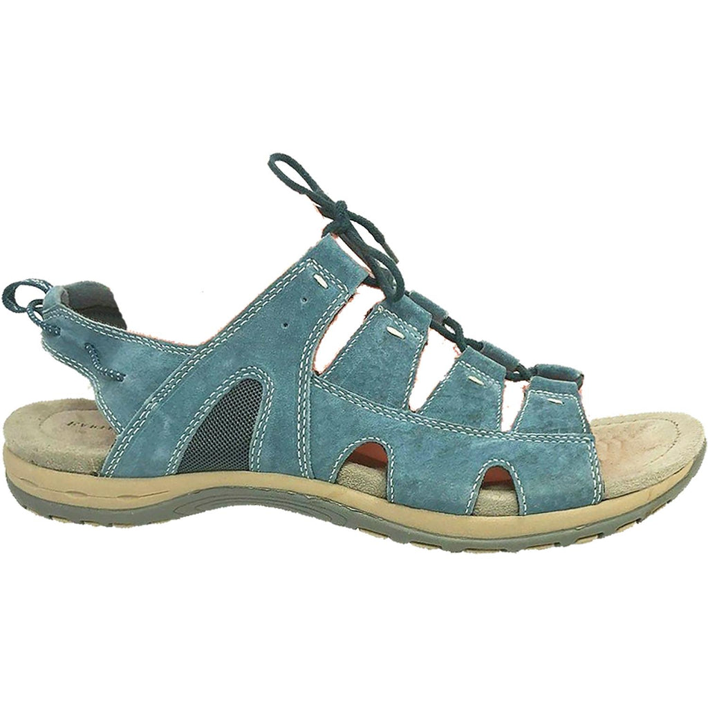 Womens Earth Women's Earth Sassy Moroccan Blue Suede Moroccan Blue Suede