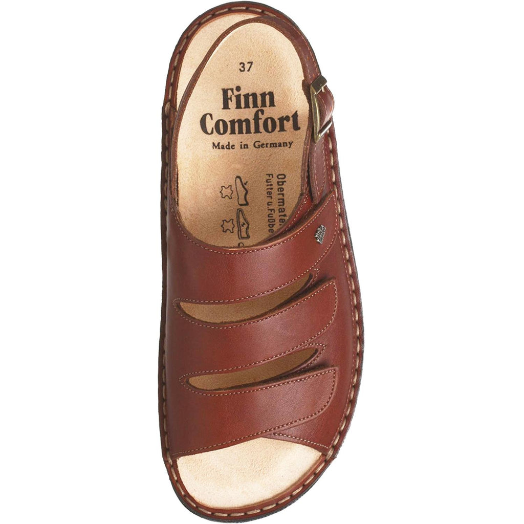 Womens Finn comfort Women's Finn Comfort Sylt Soft Brandy Country Leather Brandy Country Leather