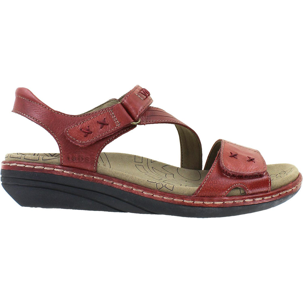 Womens Taos Women's Taos Zenith Red Leather Red Leather