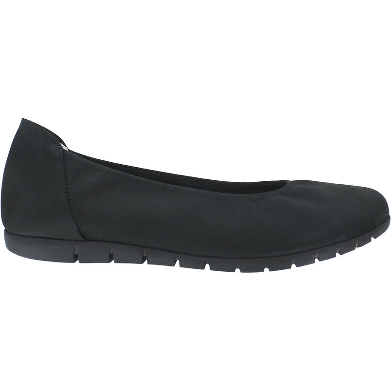 Women's Sabrinas Bruselas 85009 with Removable Arch Support Footbed Black Nubuck