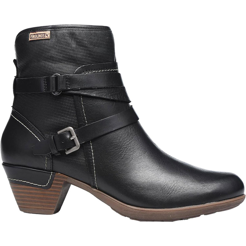 Women's Pikolinos Rotterdam 902-8593 Black Leather