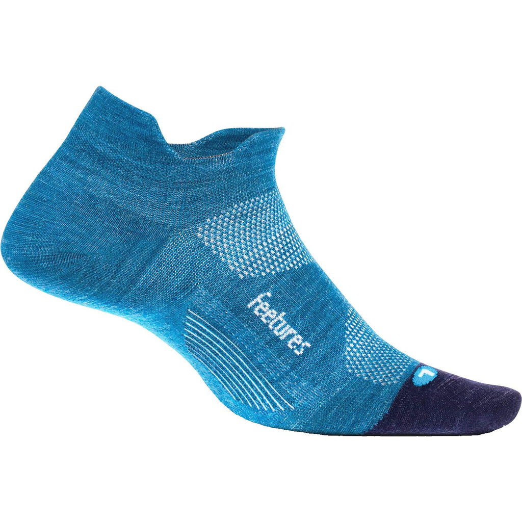 Unisex Feetures Unisex Feetures Merino 10 Cushion No Show Tab Socks Nebula Navy Nebula Navy